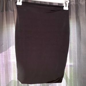 Black mini skirt from Fashion Nova